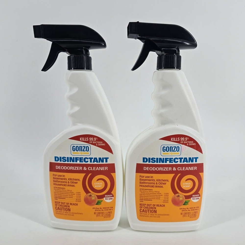 Gonzo Citrus Scent Spray 24oz 2-Pack